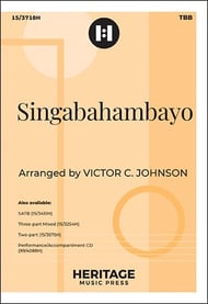Singabahambayo TTB choral sheet music cover Thumbnail